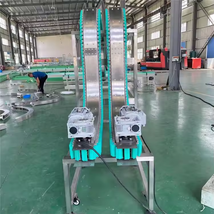 Customized Gripper Lifting Conveyor For Tins/ Bottle/Box