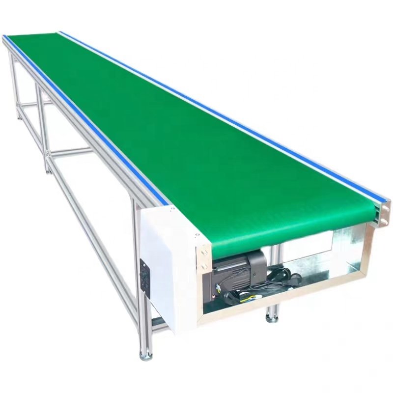Sorting Assemble Line PVC Belt Conveyor System Lifting Equipment