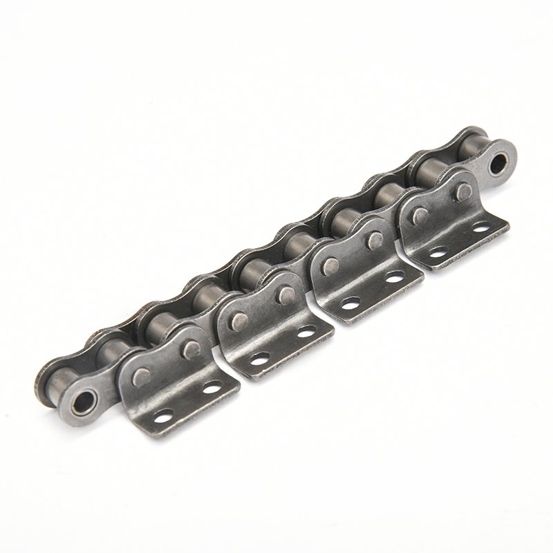 Good Selling Transmission Carbon Steel Short Pitch Standard Level Bent Plate Chain With Single Hole