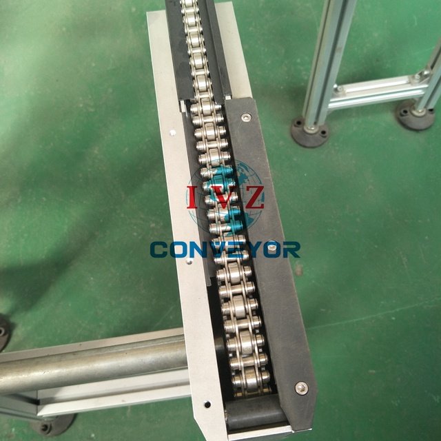 IVZ Chain Conveyor Supplier Pallet Automatic Operation Conveyor Working System