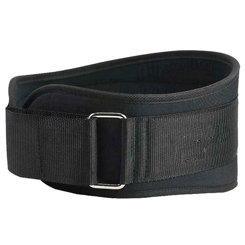 2024 Custom Durable Men's Gym Fitness Weightlifting Belt Power Lifting Neoprene with Nylon High Quality Leather Material