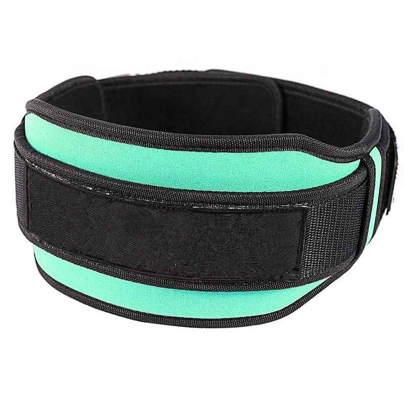 2024 Custom Durable Men's Gym Fitness Weightlifting Belt Power Lifting Neoprene with Nylon High Quality Leather Material