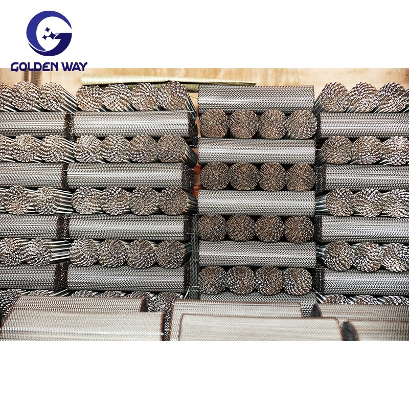 Factory hot sale food usage stainless steel wire balance woven mesh chain conveyor belt