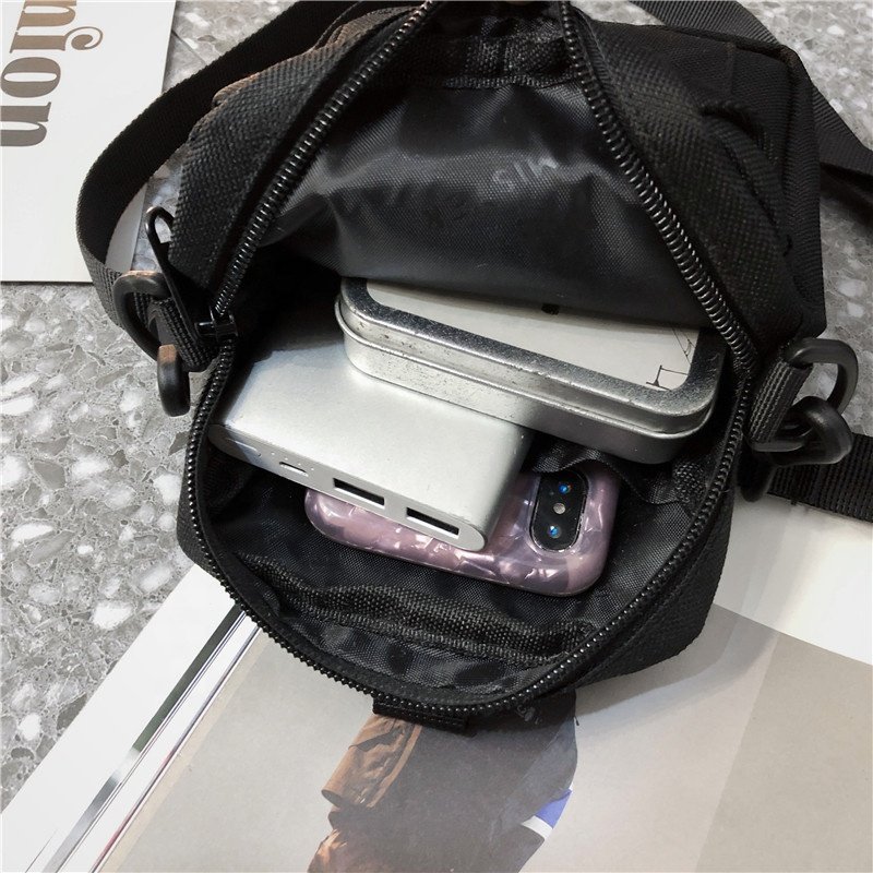 Popular Newest Mobile Phone Bag Korean Casual Chest Bag Women Men Hip Hop Girl's Mini Messenger Bag
