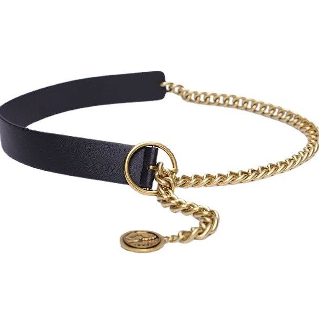 Ladies Waist Chain Belt New Designs All-match Accessories PU Leather Women Decorative Suit Skirt Shirt Pants Belt