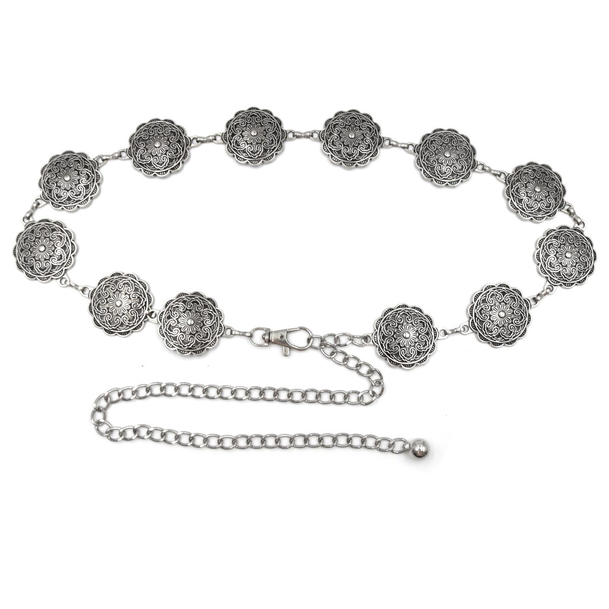 Metal Waist Chain Decorated Waist Chain Dress Fashion Accessories Belt For Women