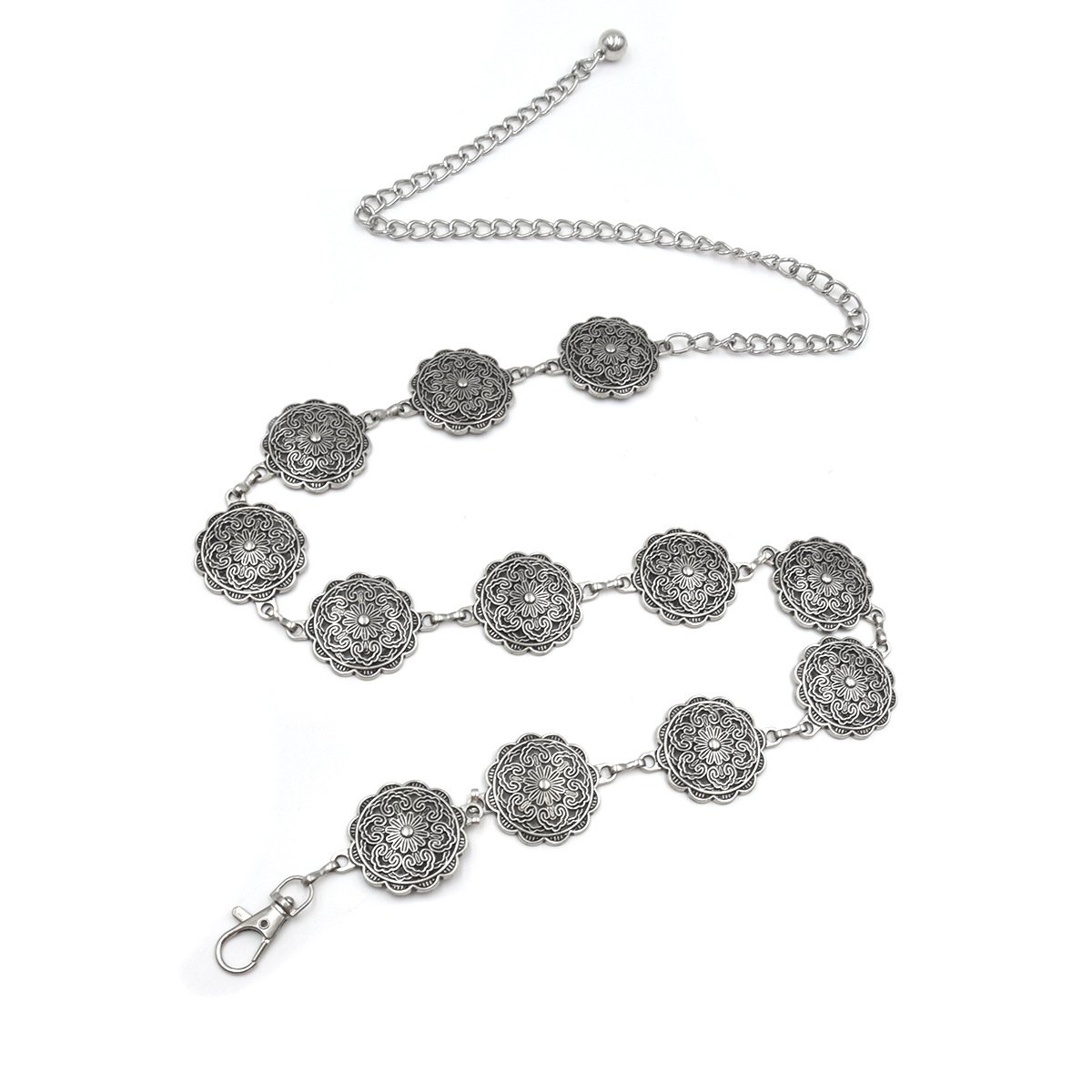 Metal Waist Chain Decorated Waist Chain Dress Fashion Accessories Belt For Women