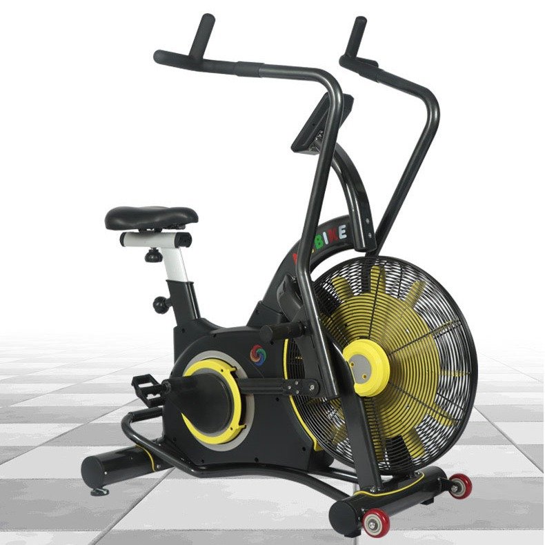 Fan spinning bike indoor weight loss aerobic fitness equipment fan bike wind resistance exercise bike for sale