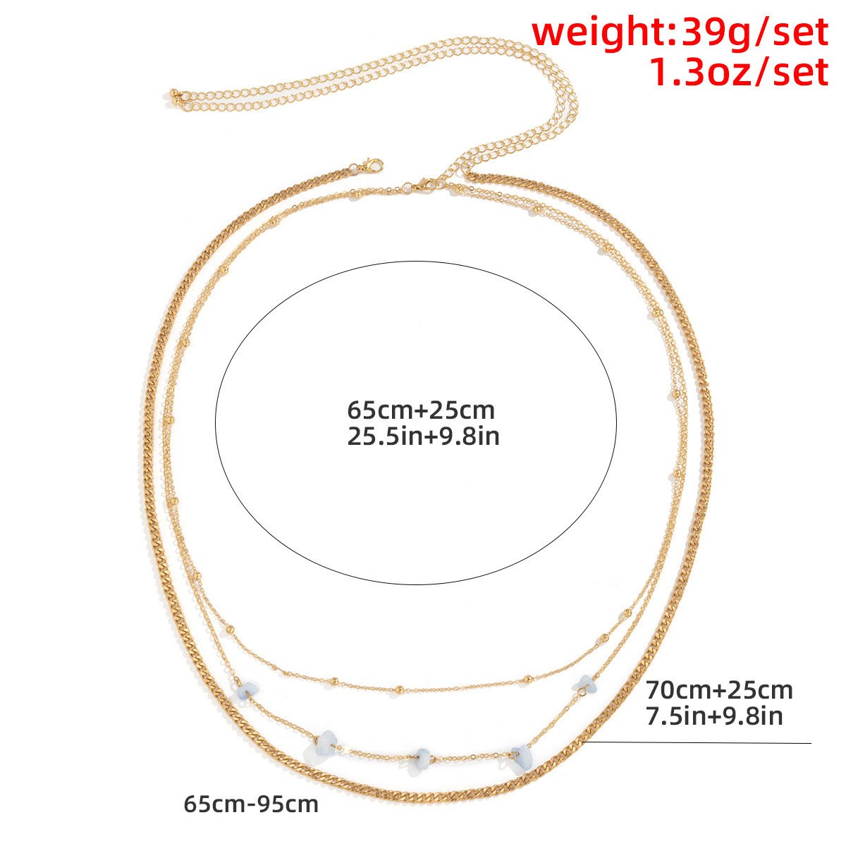 Women's Trendy Stainless Steel Crystal Waist Chain with Gold Plates Rhinestone Alloy Nightclub Chain for Party Gift Gold Jewelry