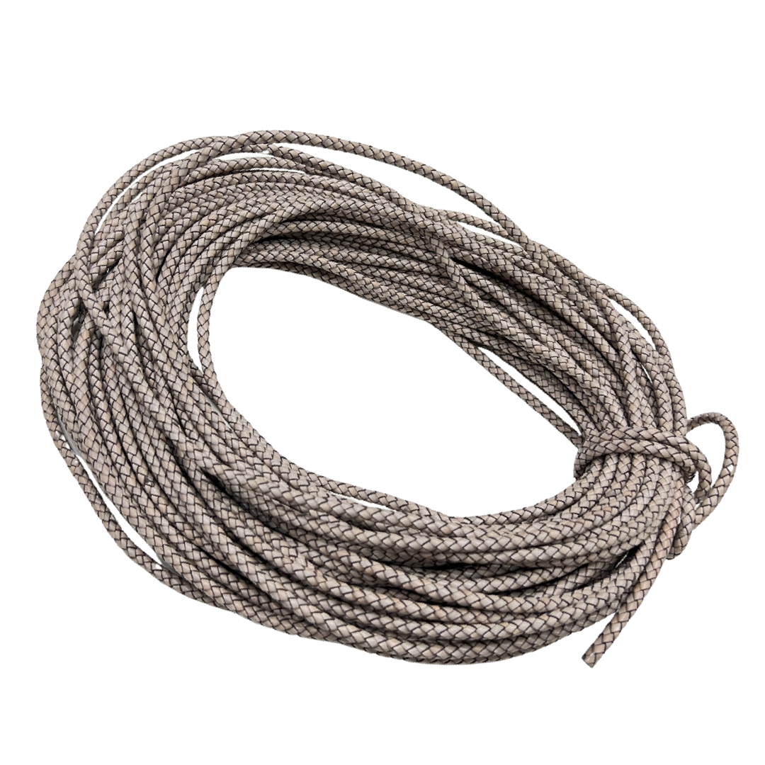 Antique Bolo Braided leather cord