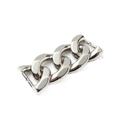 High Quality metal buckles zinc alloy shoe chain ladies sandals fashions shoes accessories buckle