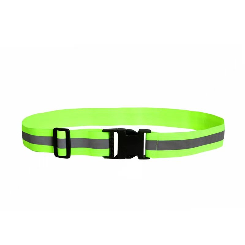 Outdoor sports reflective clothing running riding safety reflective elastic belt vest for men women