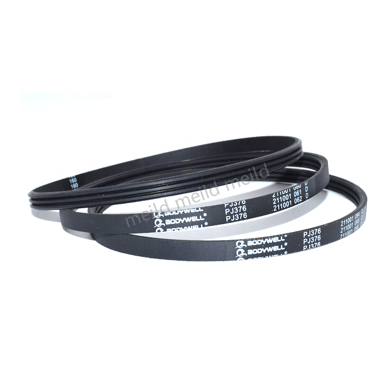Factory direct sales pj376 molded V-belt pj rubber belt for roller conveyor line