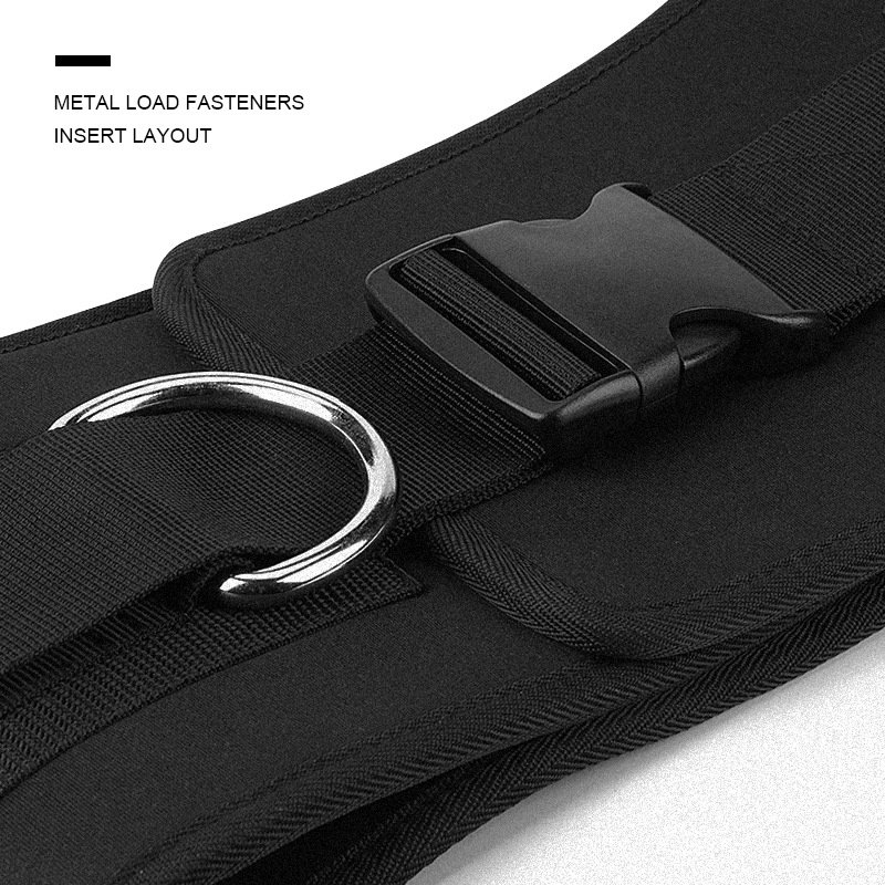 Dip Belt for Weightlifting Weight Belt with Chain Workout Belt with Comfortable Neoprene Support