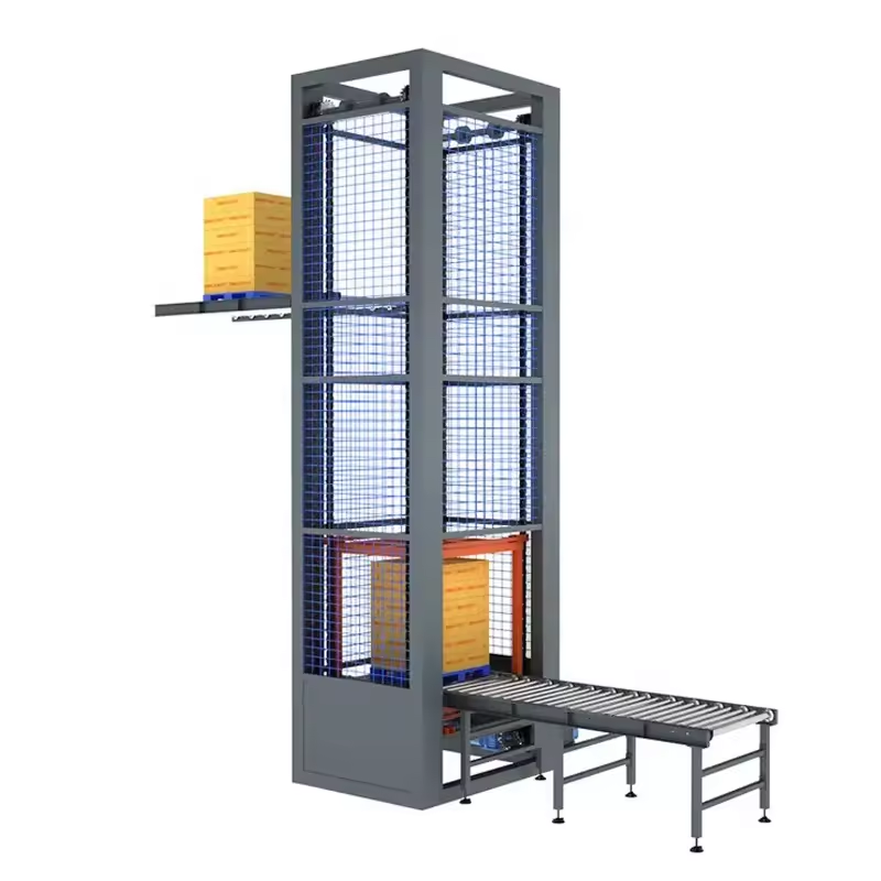 Trays Bags Carton Boxes Cases Chain Vertical Sorting Conveyor Vertical Z type Lift Elevator conveyor continuous lift conveyor