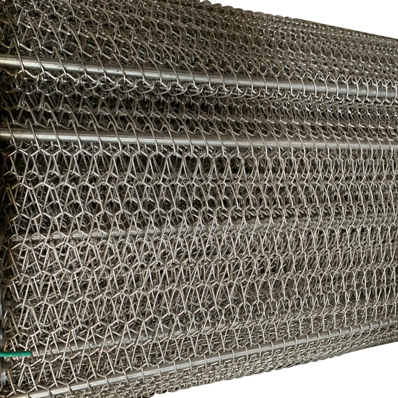 Excellent manufacturer selling Cheap high quality stainless steel conveyor mesh belt
