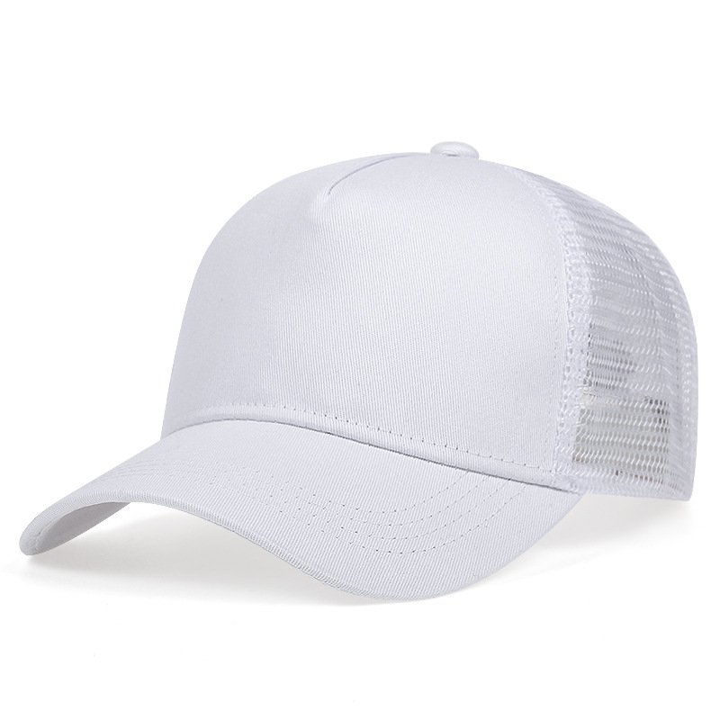DATOU High Quality Breathable 6 Panel Dad Classic Cotton Curved Brim Hat Custom Embroidery Logo Mesh Trucker Cap For Unisex