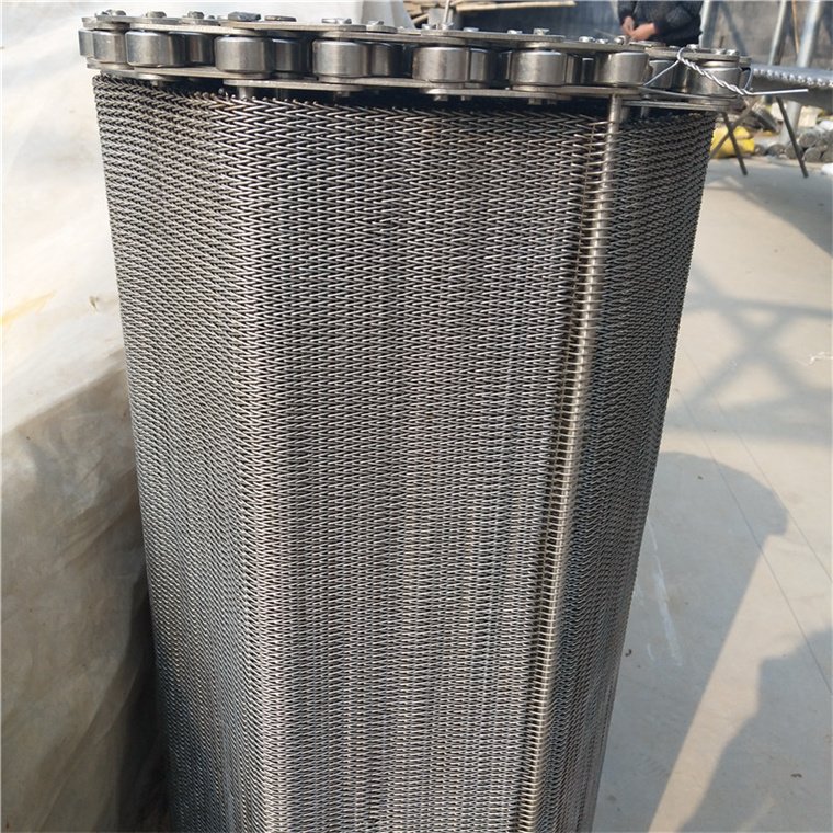 compound balanced weave belt / stainless steel mesh conveyor belt