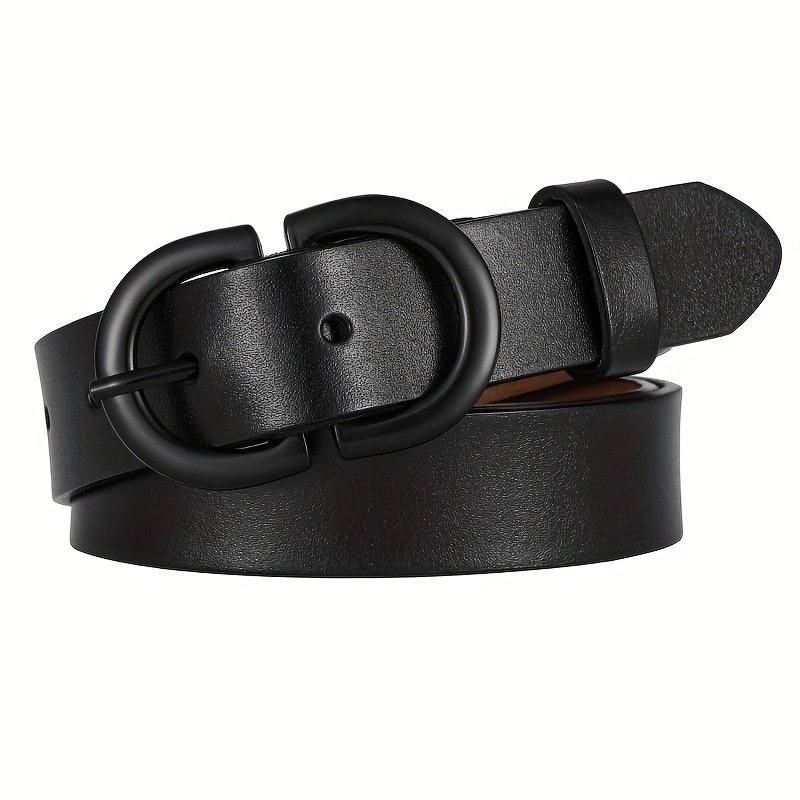 Korean Version INS Second Layer Genuine Leather Cowhide Belt for Women Casual Pin Buckle with New Style for Jeans