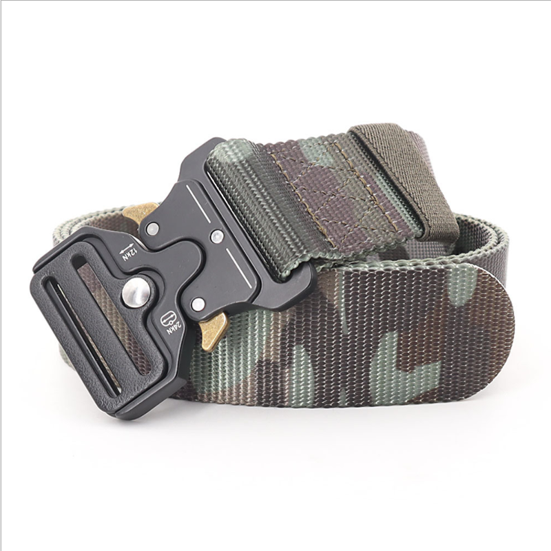 Adjustable black survival tactical multifunctional duty utility belt Tactical belt Field training belt