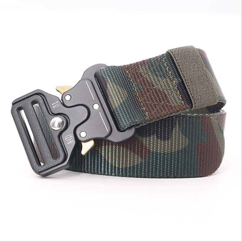 Adjustable black survival tactical multifunctional duty utility belt Tactical belt Field training belt