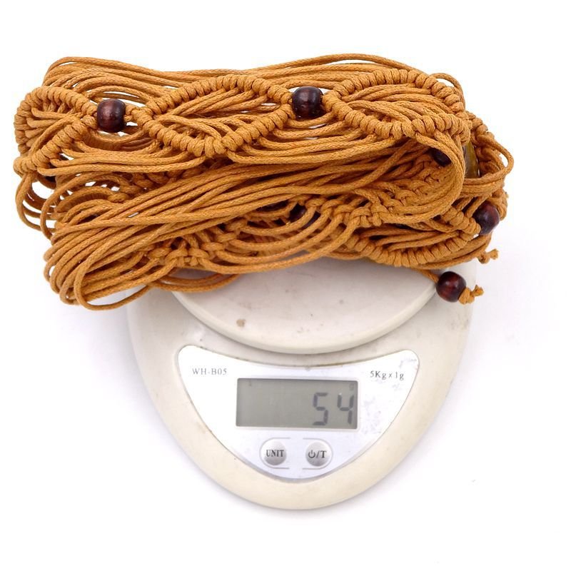 Ethnic Style Vintage Woven Belt Casual Women's Dress Decorative Knotted Rope Waist Chain Accessories