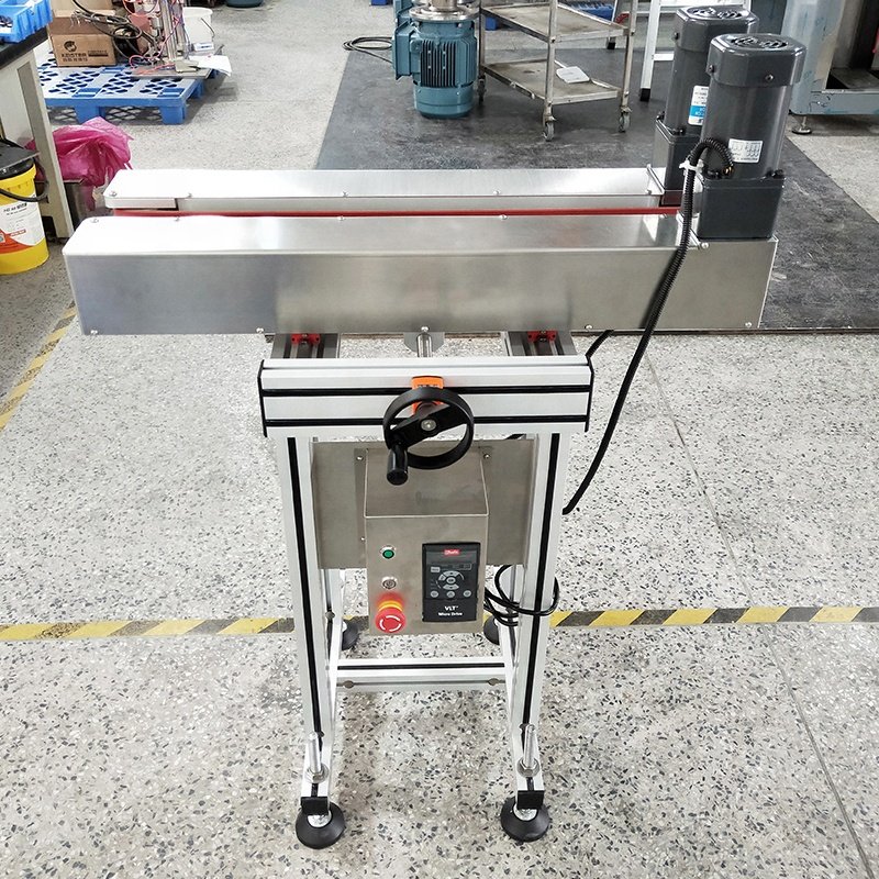 3m 7m 12m Belt Conveyor Small Conveyors Belt System Stainless Steel Chain Conveying Bottle Packing Machine Conveyor Belt