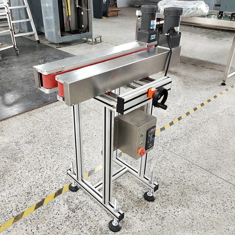 3m 7m 12m Belt Conveyor Small Conveyors Belt System Stainless Steel Chain Conveying Bottle Packing Machine Conveyor Belt