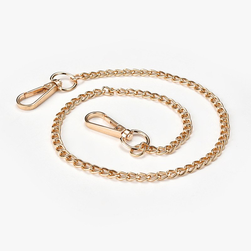 RW Fashion Hip Hop Rock Silver Metal Pocket Pants Chain Belly Chain for Women Men Jeans Trouser Wallet Chain