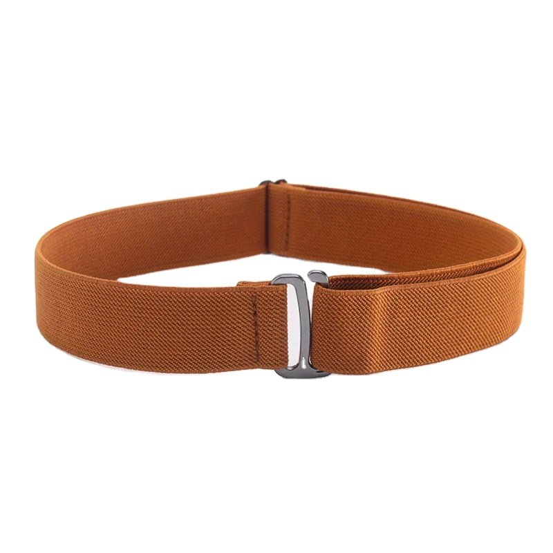 Adjustable Unisex All-In-One Casual Belt New Buckle-Free Invisible Knitted Woven Nylon Leather Canvas for Men and Women