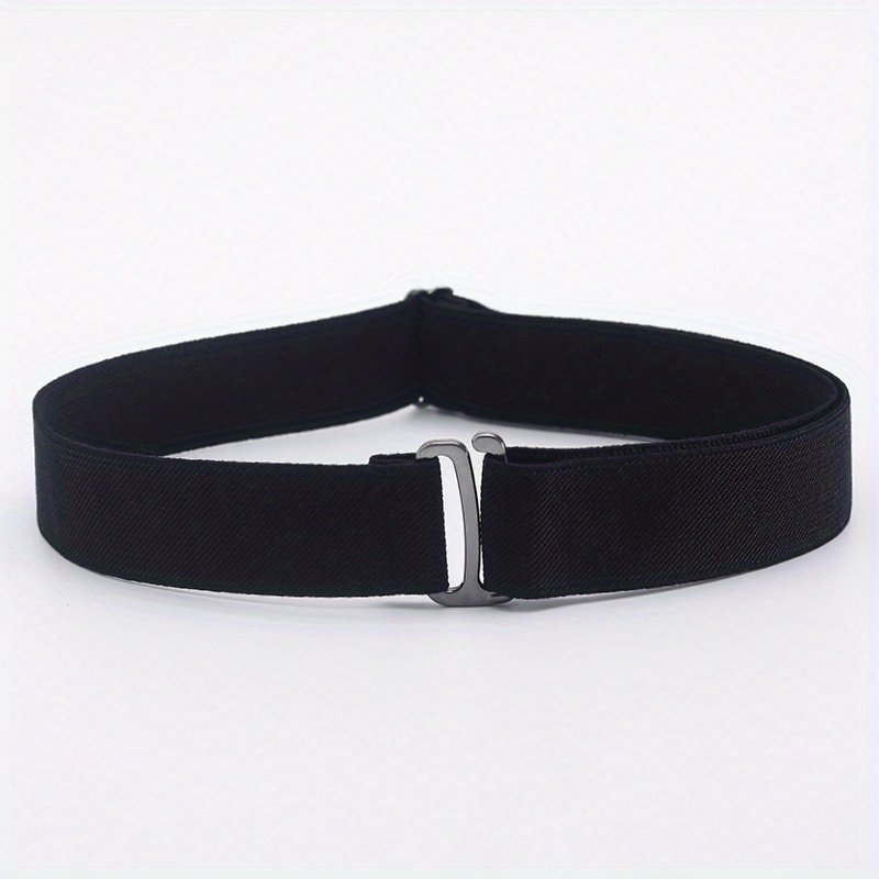 Adjustable Unisex All-In-One Casual Belt New Buckle-Free Invisible Knitted Woven Nylon Leather Canvas for Men and Women