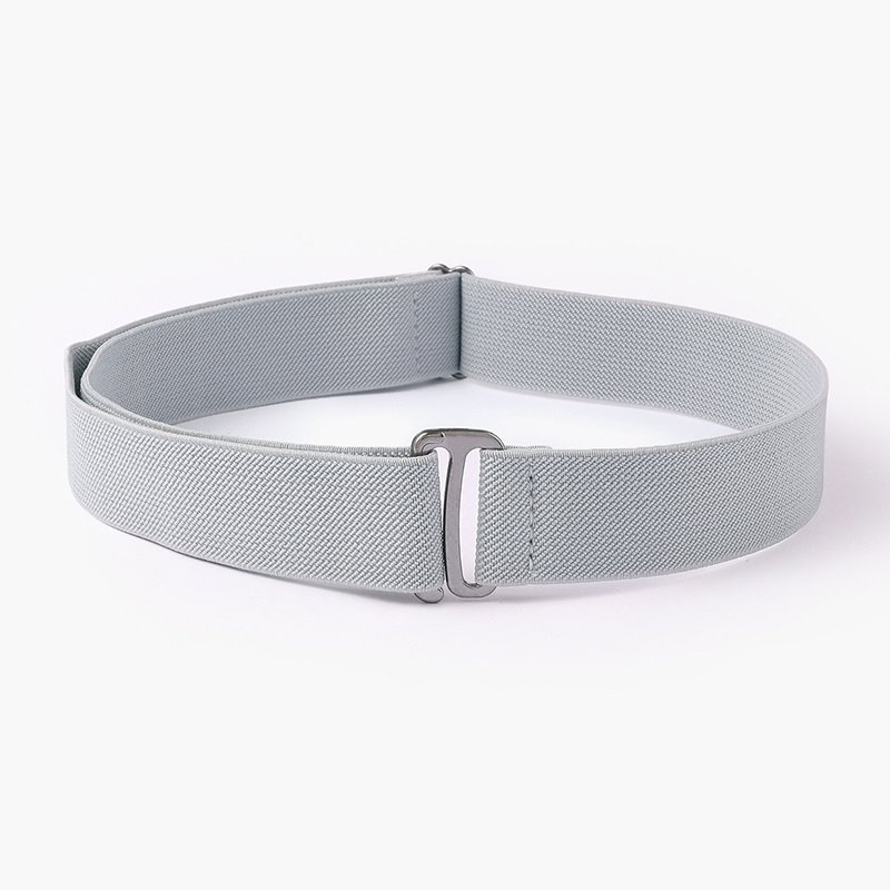 Adjustable Unisex All-In-One Casual Belt New Buckle-Free Invisible Knitted Woven Nylon Leather Canvas for Men and Women