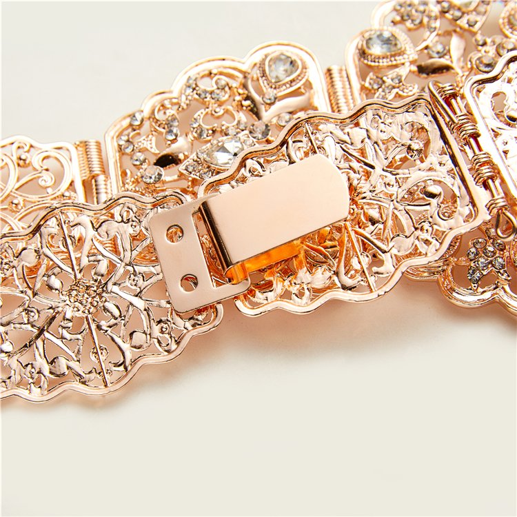 Moroccan Retro Chic Caftan wedding Metal belt for Luxury Women Belt Chain Adjustable Length Belt