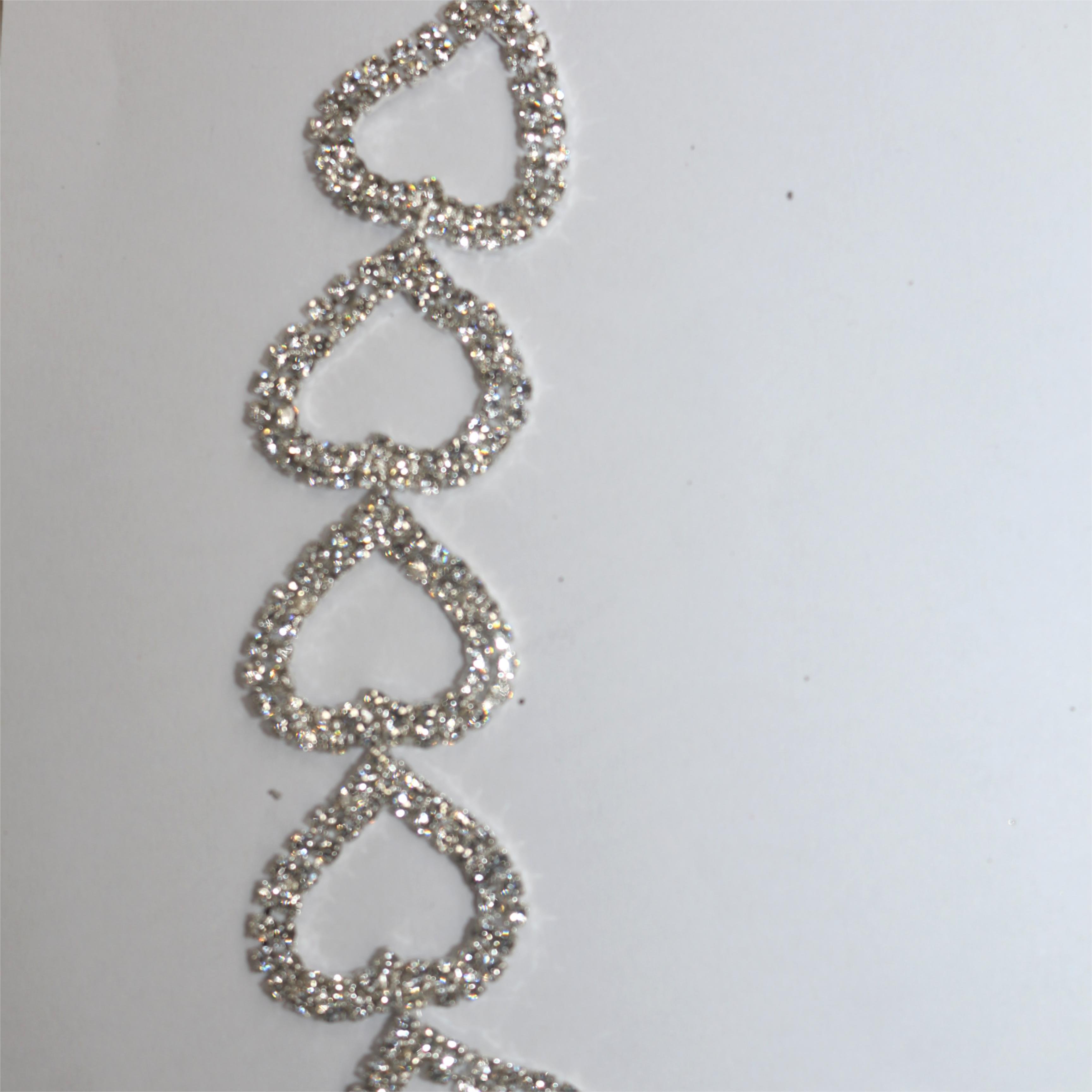 Fashion Diamond chain can be used for luggage clothing decoration