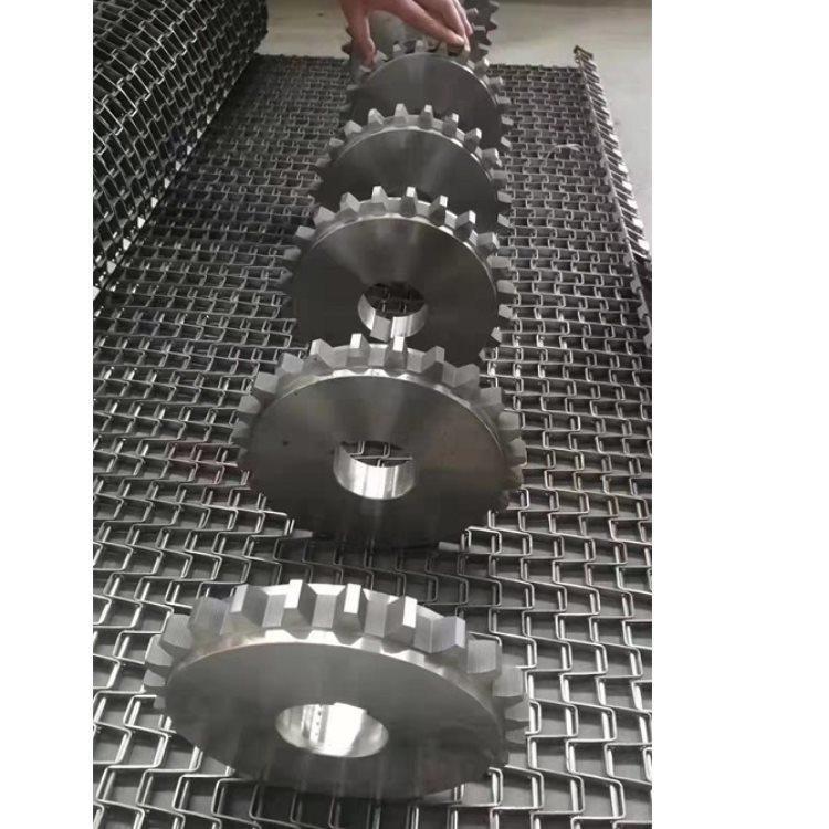 Heat resistance wire conveyor belt 304 316 stainless steel galvanized steel metal honeycomb flat wire conveyor belt
