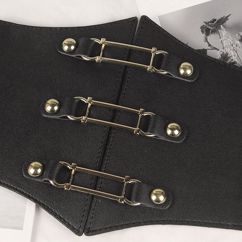 Buckle leather women belts Fashion PU leather women waist belts dress chain PU belts for ladies girls