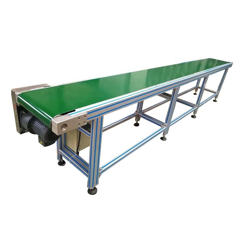 Customized small Aluminum Profile Chain Conveyor Automatic Belt Conveyor