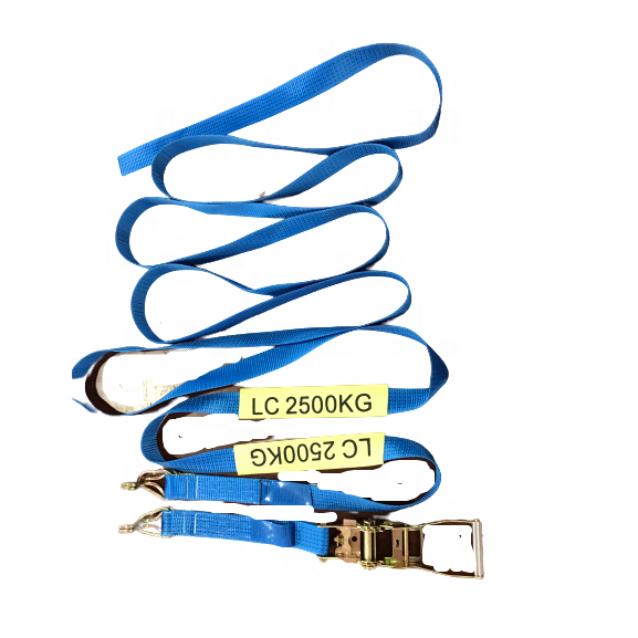 Heavy duty Plastic ratchet strap/Ratchet tie down/Lashing belt 5 tons