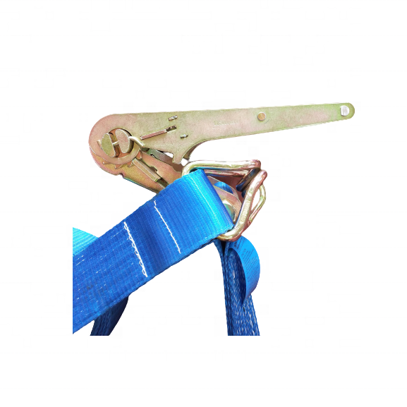 Heavy duty Plastic ratchet strap/Ratchet tie down/Lashing belt 5 tons