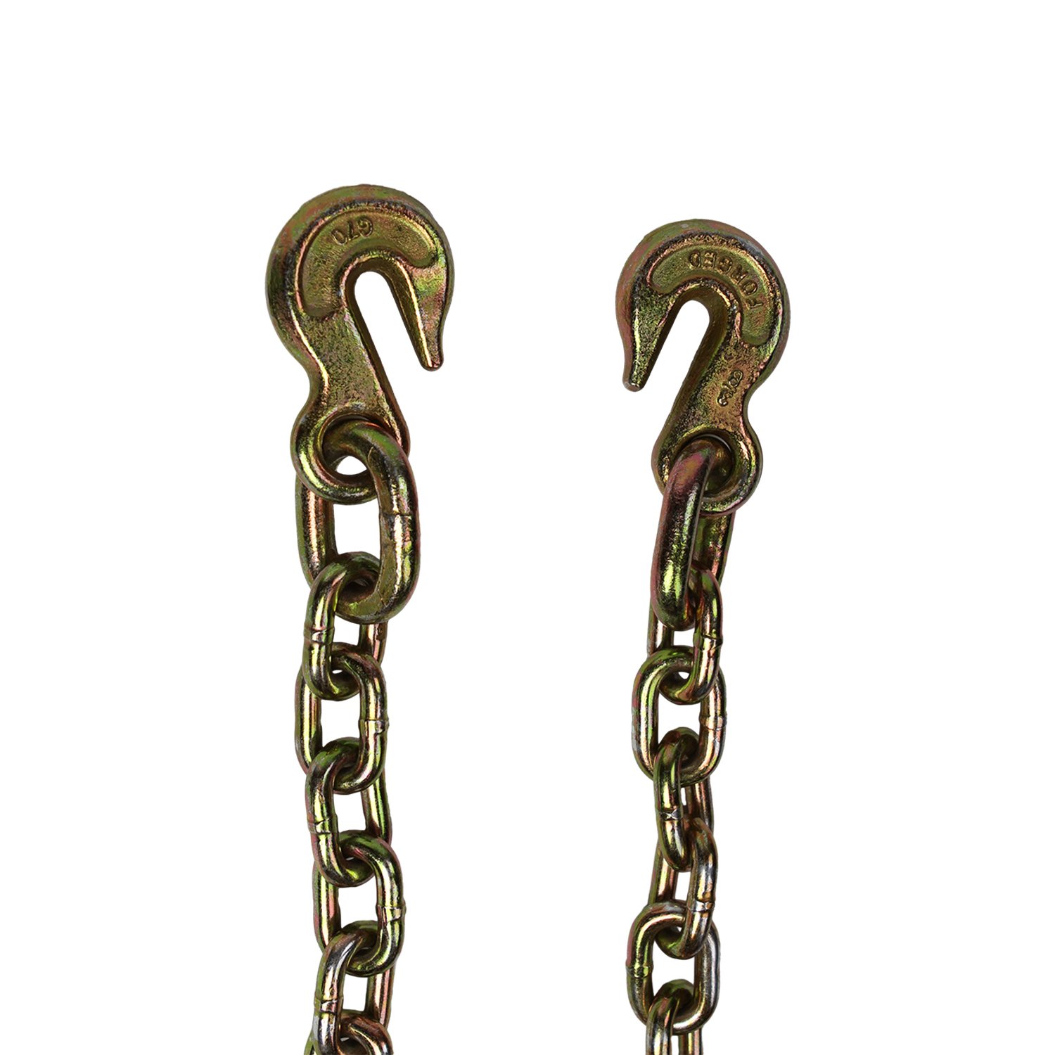 USA Standard PE 2" Ratchet Strap Ergo Ratchet Lashing Belt With Chain Hook Ratchet Tie Down Belts