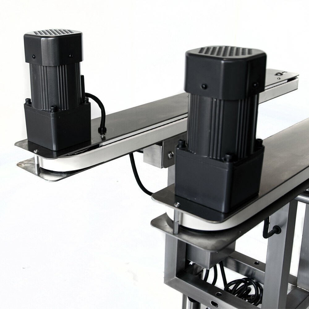 BIFA Gap Transfer Bottomless Side Gripper Grab Belt Conveyor for Uneven Bottom Bottle Pet Bottle Conveyor System