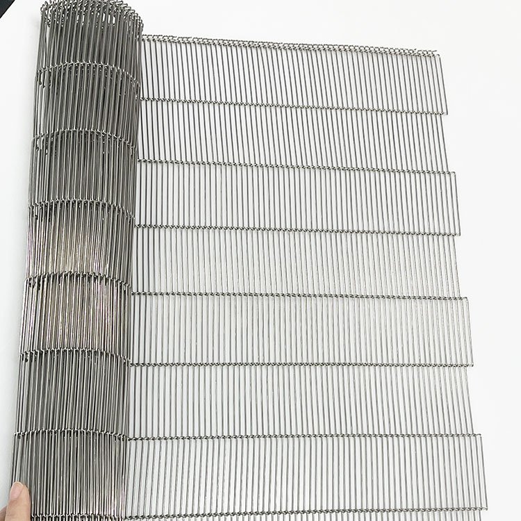 silver color stainless steel metal mesh conveyor belt for egg conveying,food processing conveyor belt