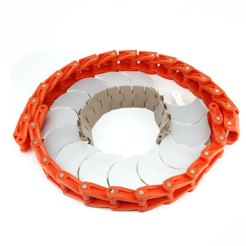 plastic food conveyor chain for sushi store custom wear resistance sushi conveyor belt