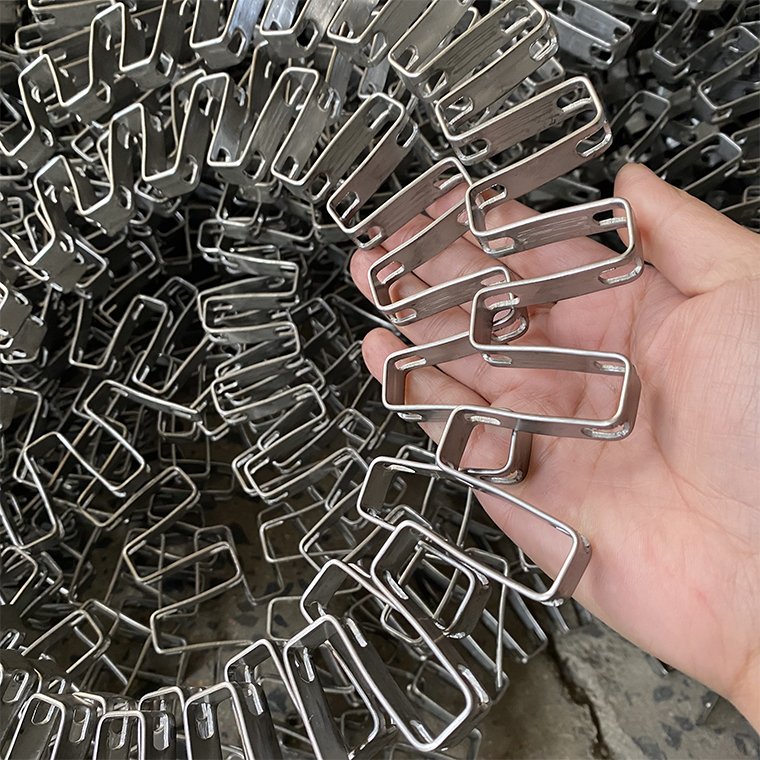 Metal Great Wall Mesh Belts Stainless Steel Horseshoe Belt Wire Net For Machines Great Wall Conveyor Net Belt