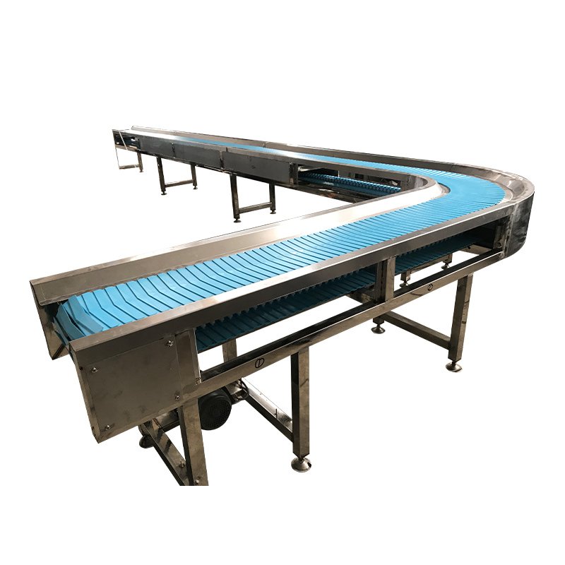 Stainless steel chain plate 90 degree turning machine 180 degree circular turning machine drum belt mesh belt