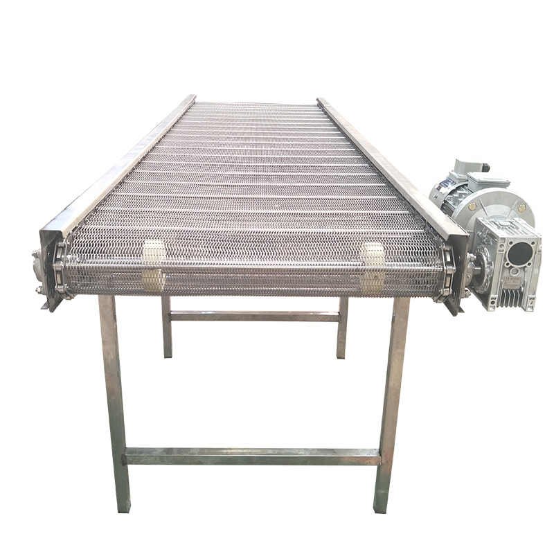 Stainless steel chain plate 90 degree turning machine 180 degree circular turning machine drum belt mesh belt