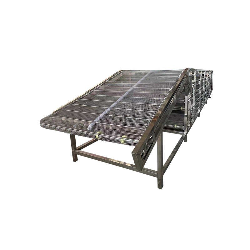 Stainless steel chain plate 90 degree turning machine 180 degree circular turning machine drum belt mesh belt