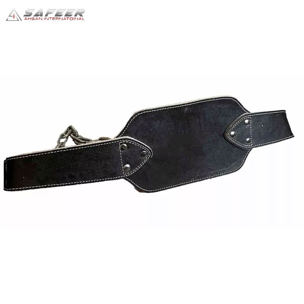Professional Gym Weight Lifting Training Fitness Leather Dipping Belt Factory Direct Supplier Leather Dip Belt