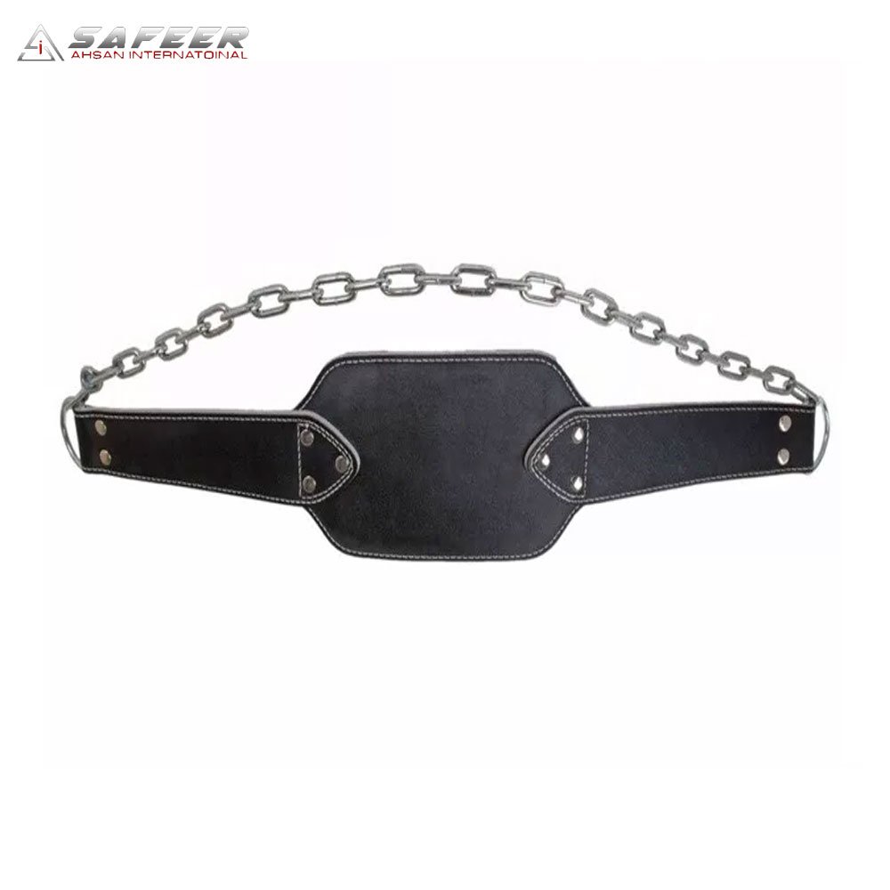 Professional Gym Weight Lifting Training Fitness Leather Dipping Belt Factory Direct Supplier Leather Dip Belt