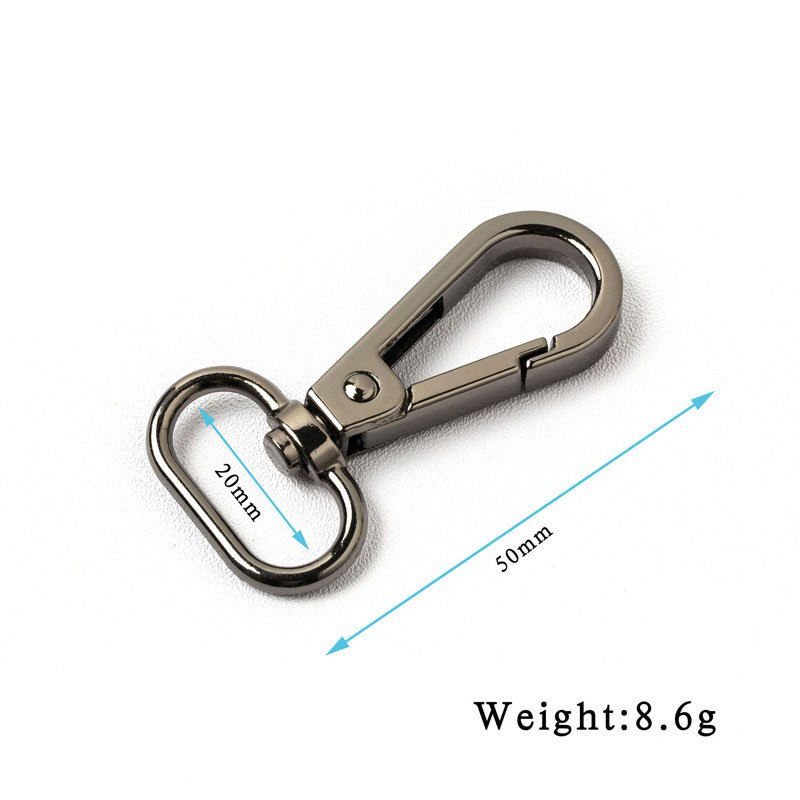 RTS Handbag Hardware Accessories dog Hooks For Chain Bag Strap Clasps Swivel Snap Hook Bag fittings